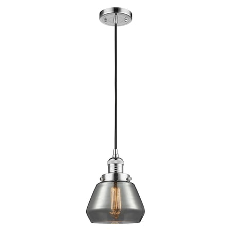 1 Light Vintage Dimmable Led Fulton 7 Mini Pendant